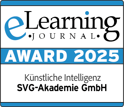 E-Learning Award 2025 - SVG-Akademie Künstliche Intelligenz